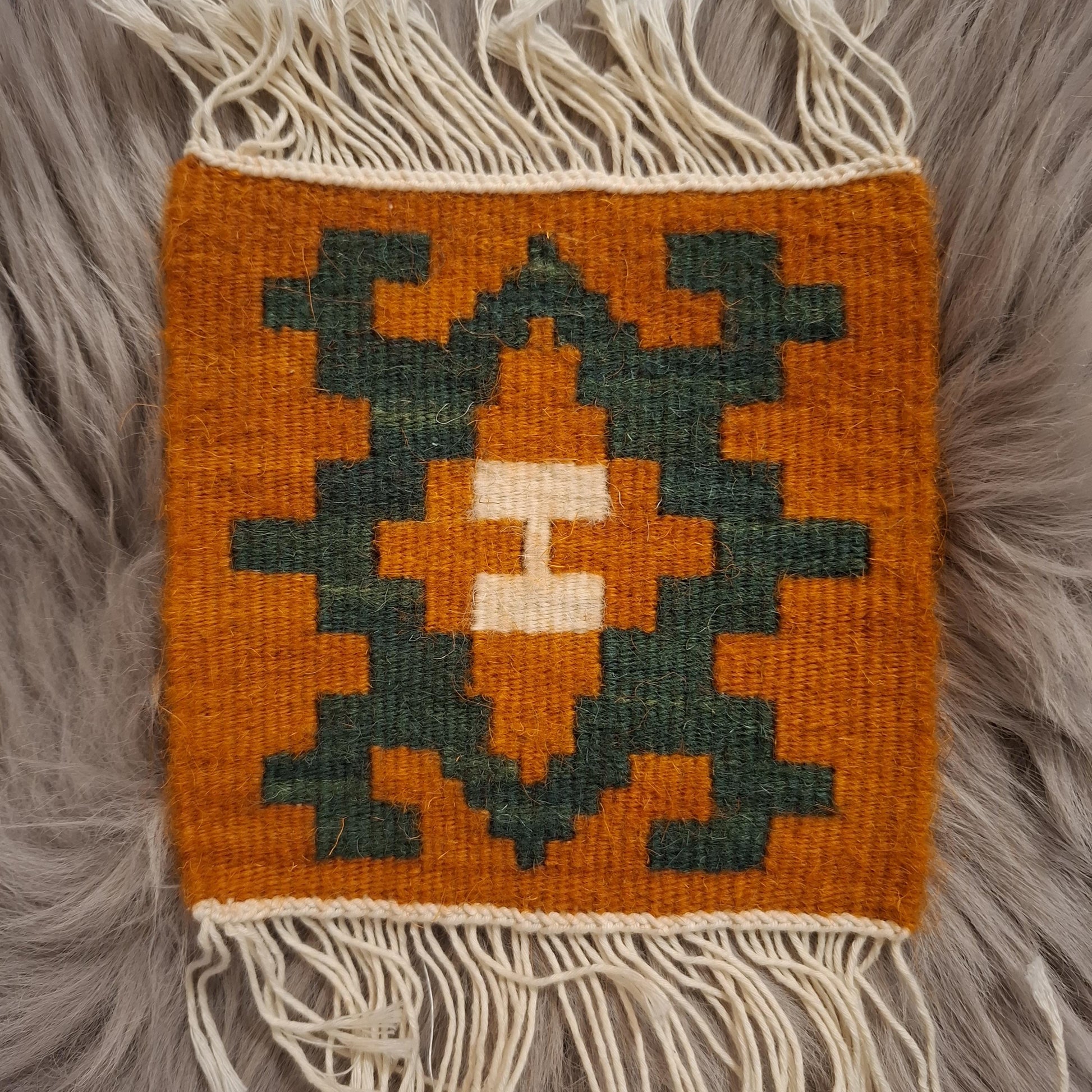 Handmade Real Carpet Mini Rug Coasters for Glasses and cups