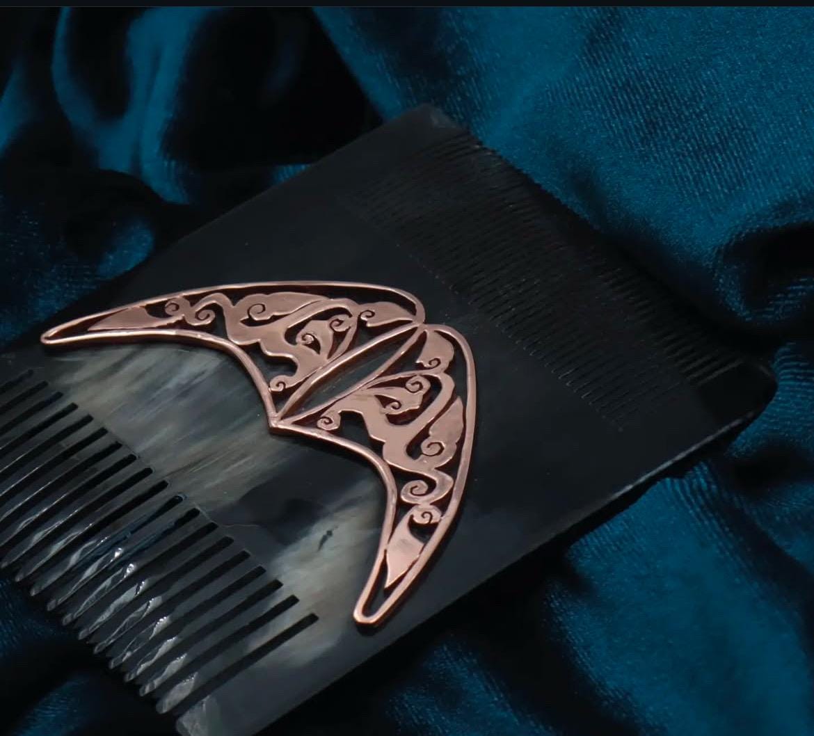 Handcrafted Buffalo Horn Comb and Keratin Treatment - Elevate Your Hair Care Routine Bride Gifts