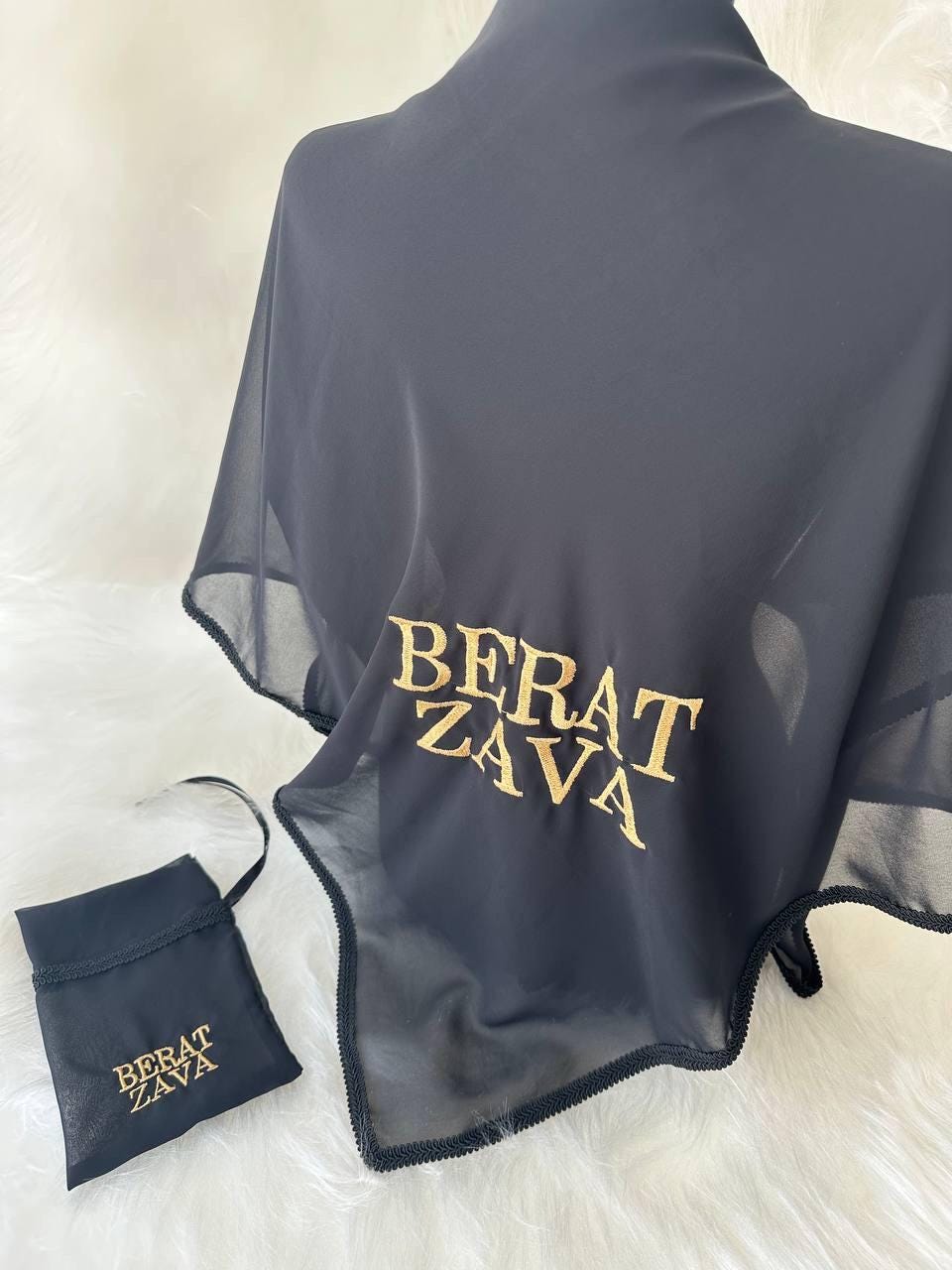 Kurdish groom veil personalized