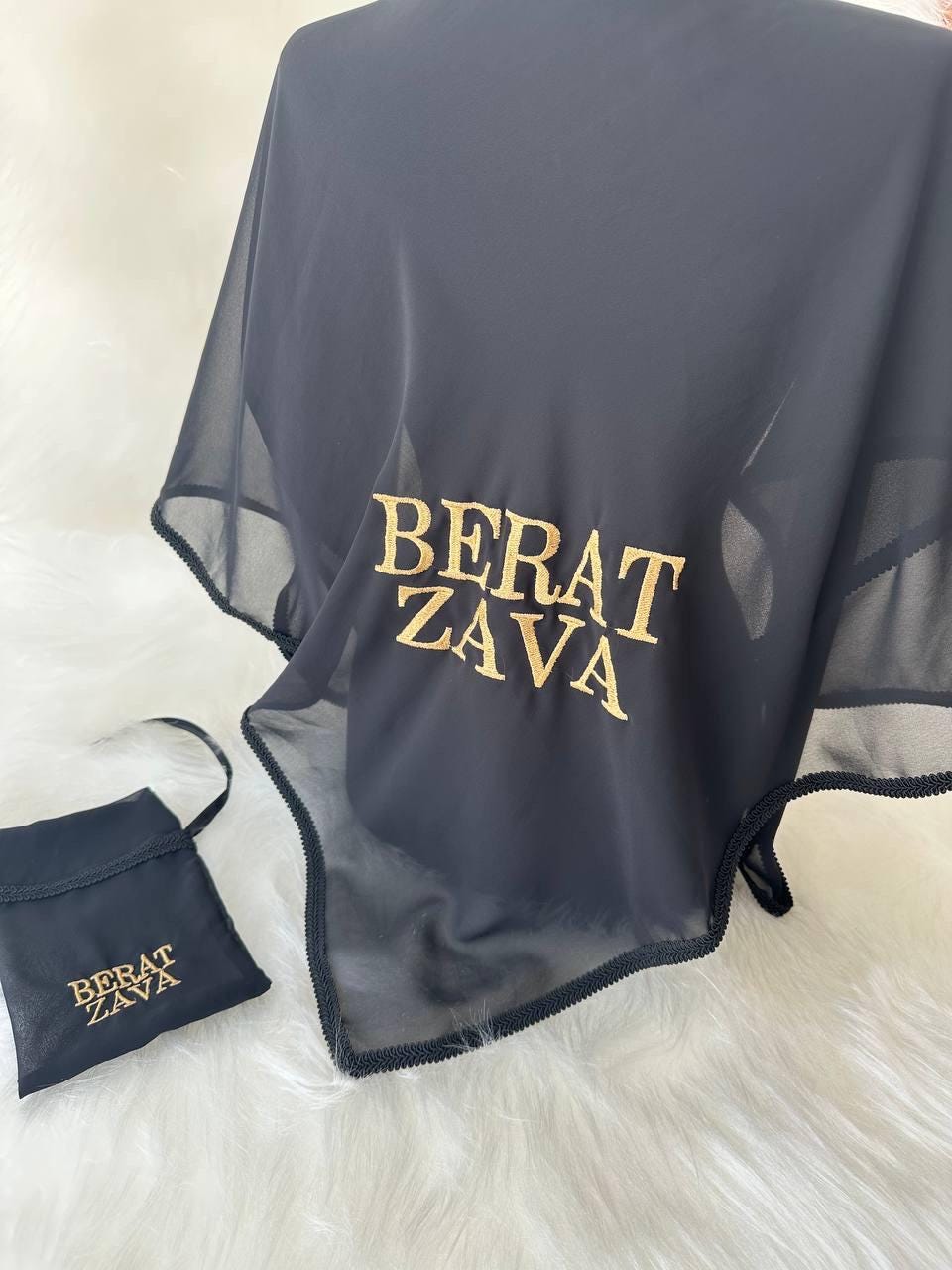 Kurdish groom with personalized