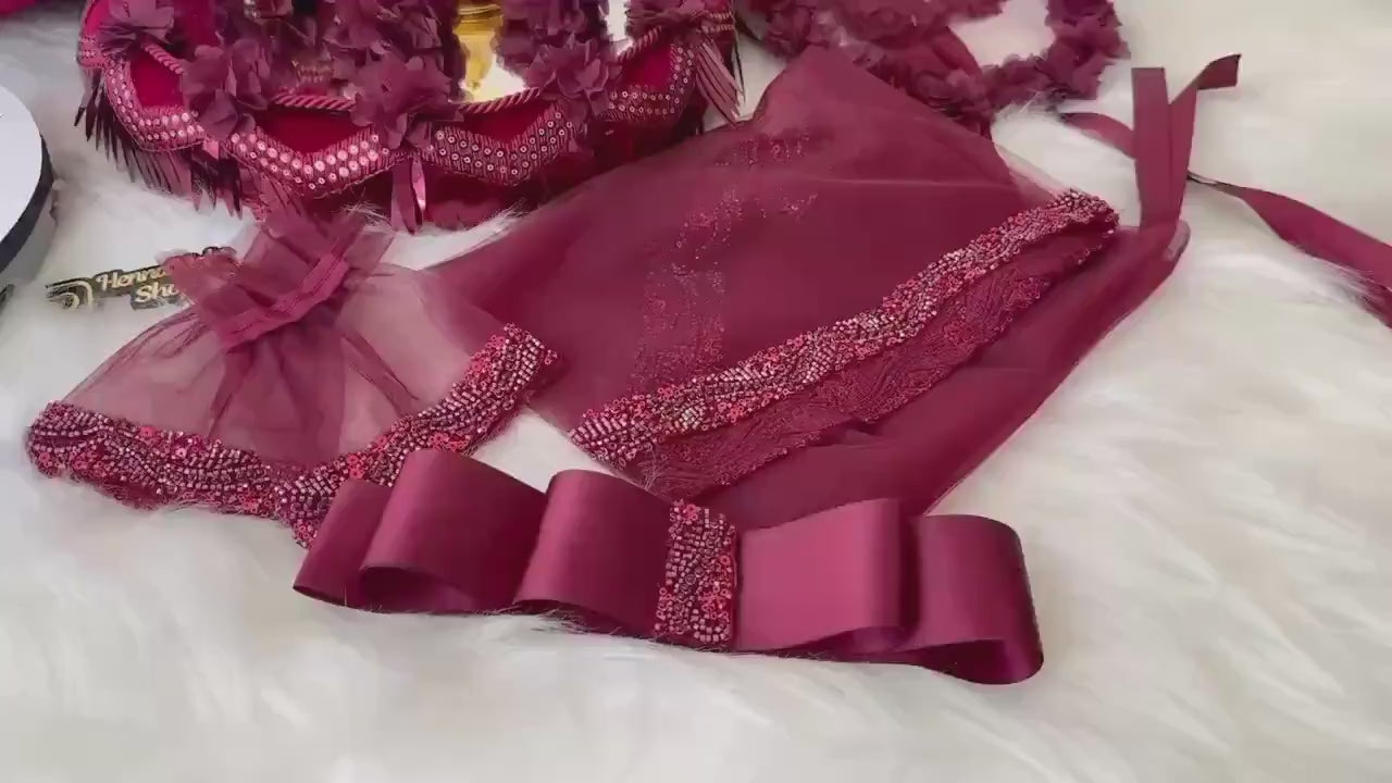 Henna Basket & Tray Set - Traditional Henna Night Decor by HennaNightShop